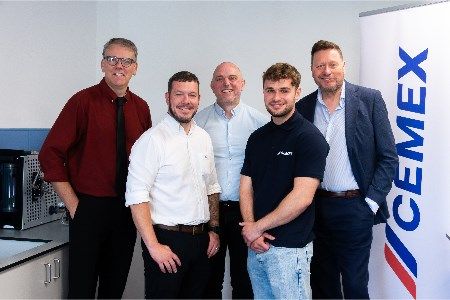 Cemex partners with James Watt College on New Concrete Testing Facility