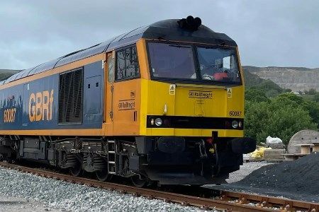 Horton quarry rail link reopens after 60 years