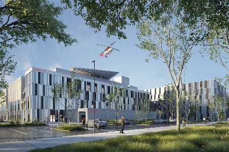 Cemex delivers Vertua concrete made from recycled aggregates for hospital